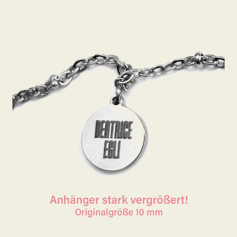 Kette mit Anhänger "Engel Leise"