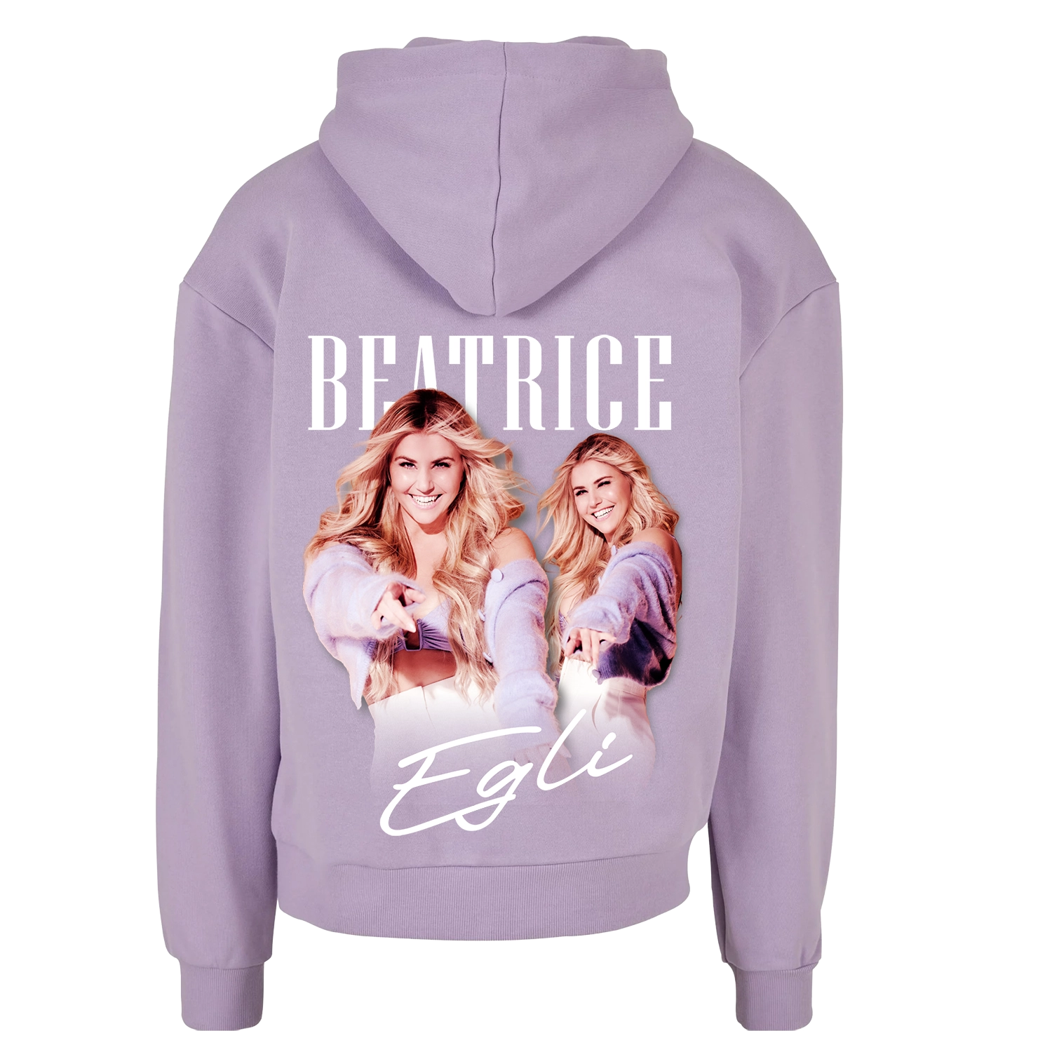 Hoodie "Collage I" Lilac