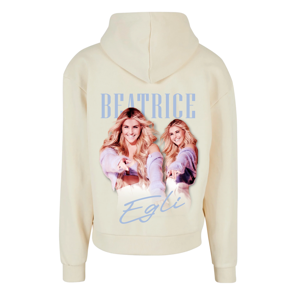 Hoodie "Collage I" Sand