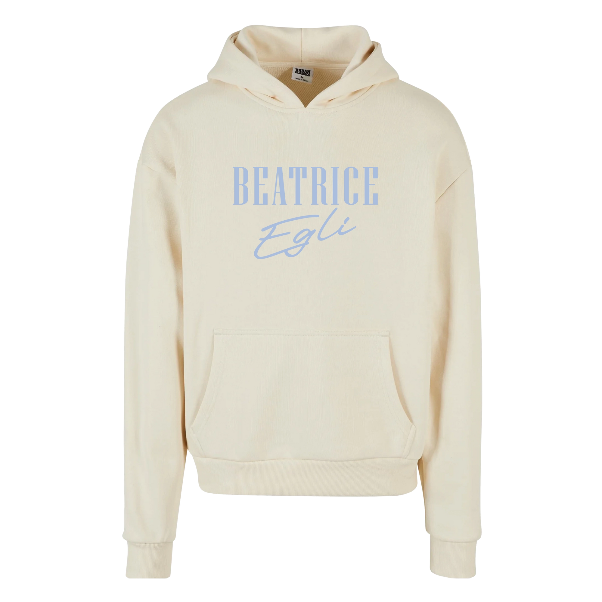 Hoodie "Collage I" Sand