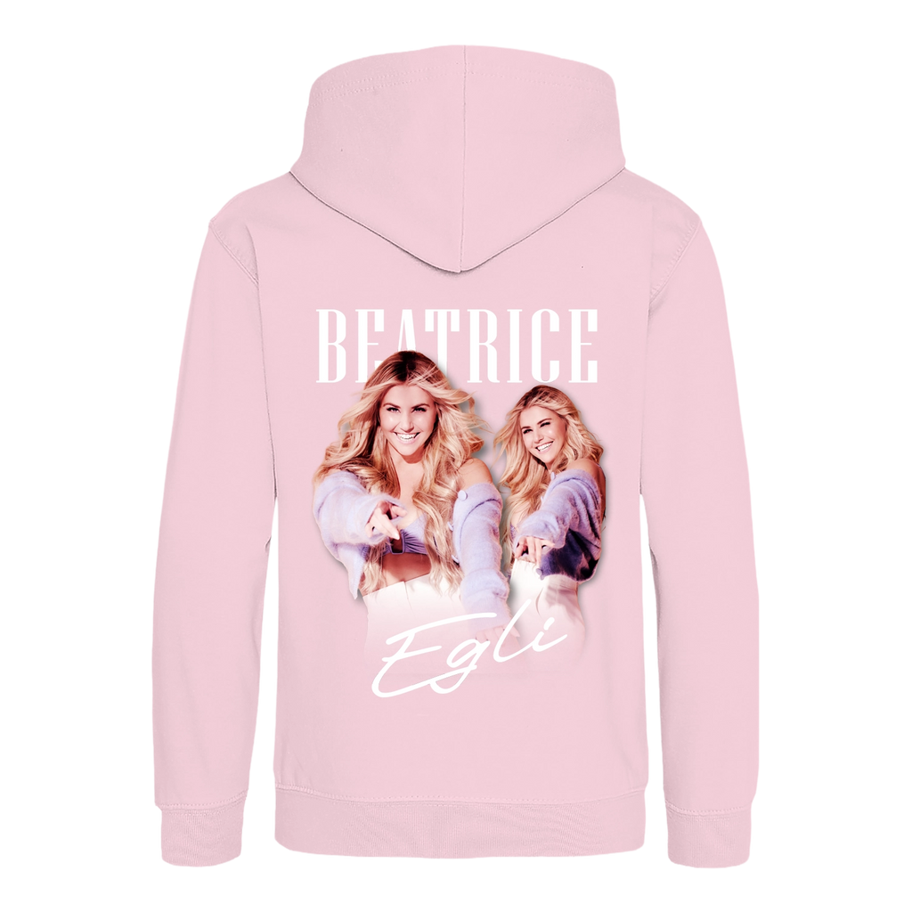 Kids Hoodie "Collage I" Light Pink