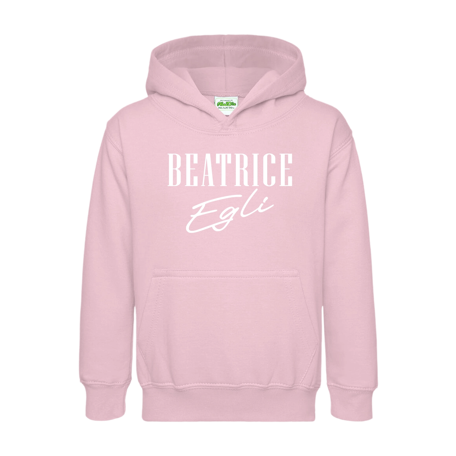 Kids Hoodie "Collage I" Light Pink