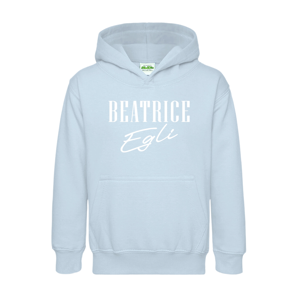 Kids Hoodie "Collage I" Sky Blue