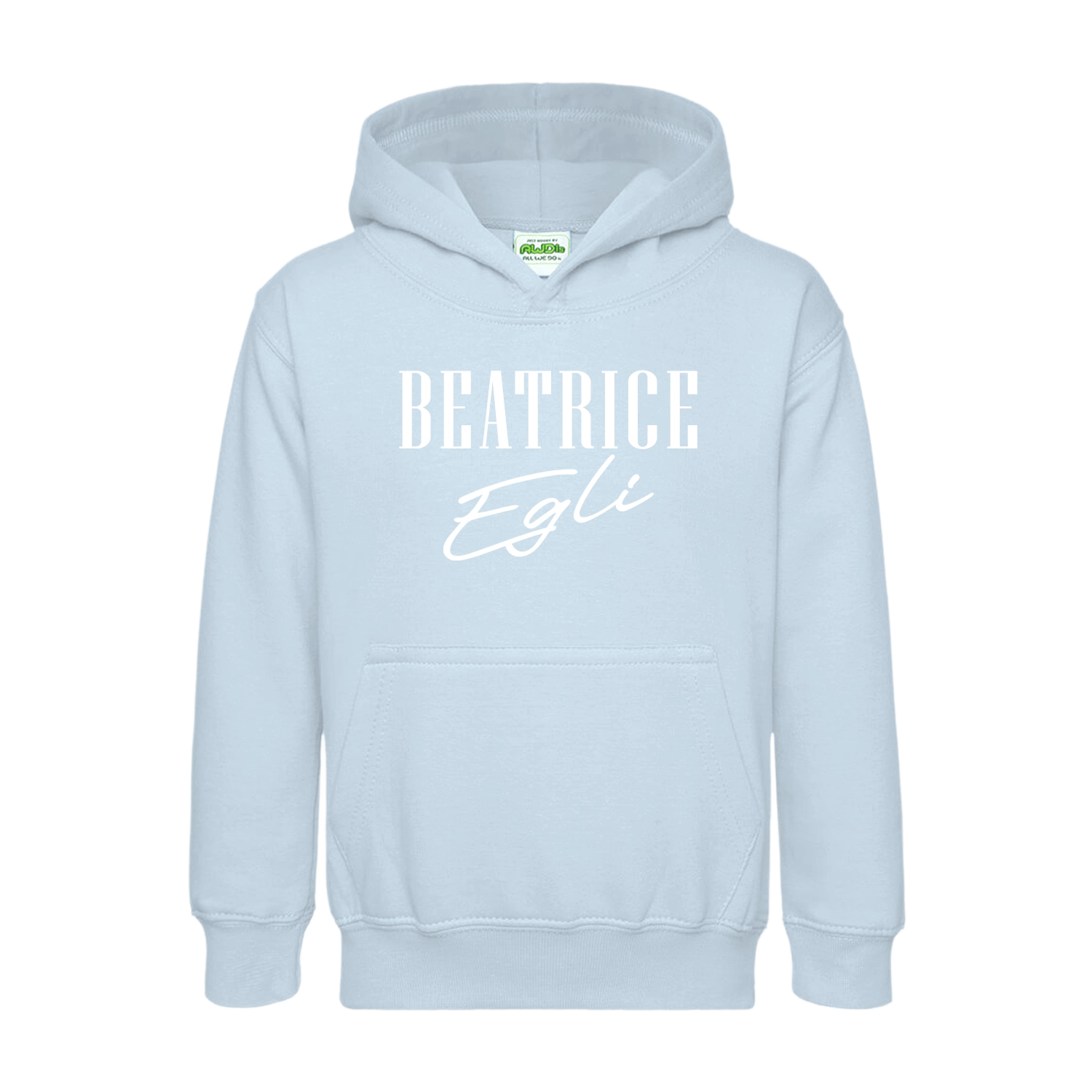 Kids Hoodie "Collage I" Sky Blue