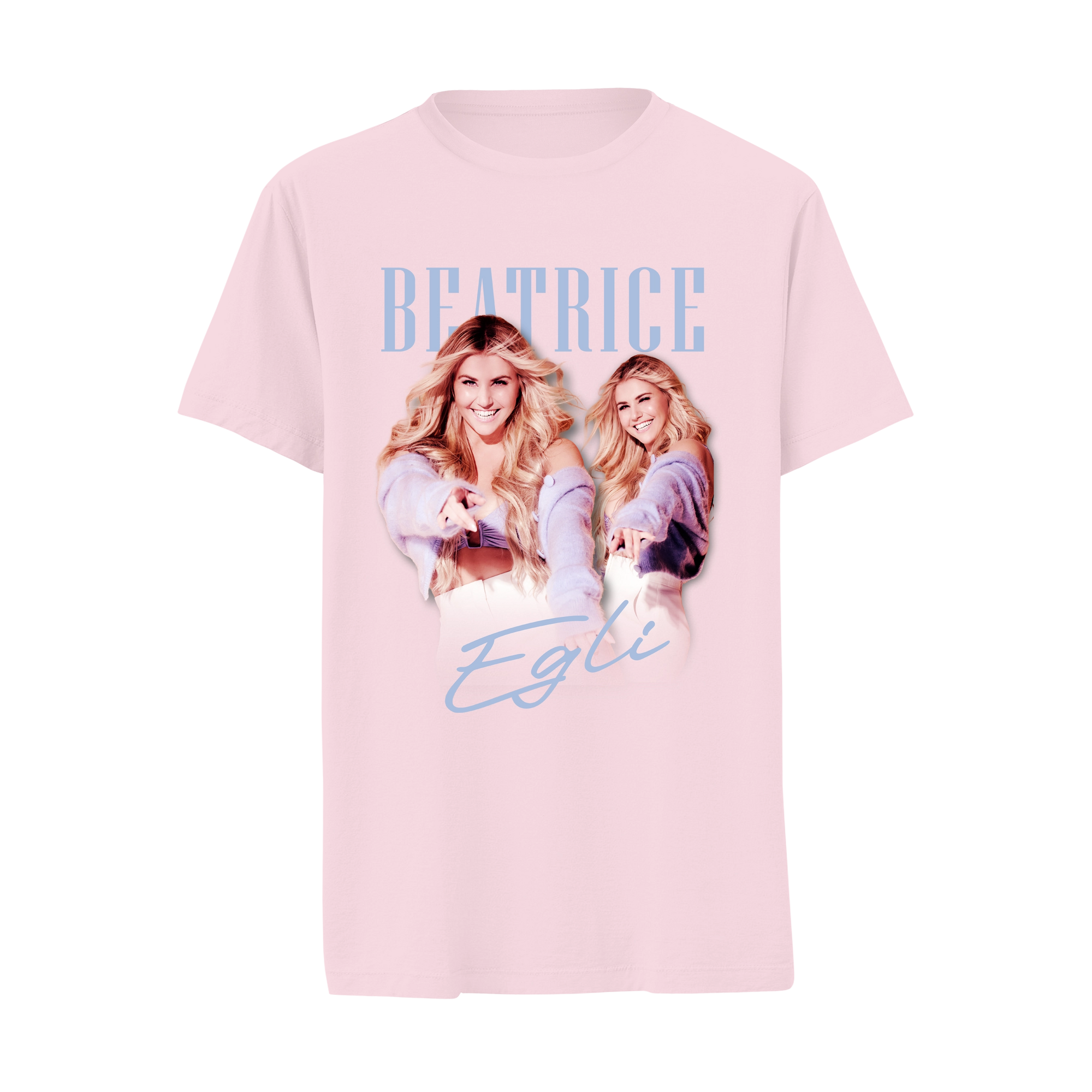 T-Shirt "Collage I" Orchid Pink