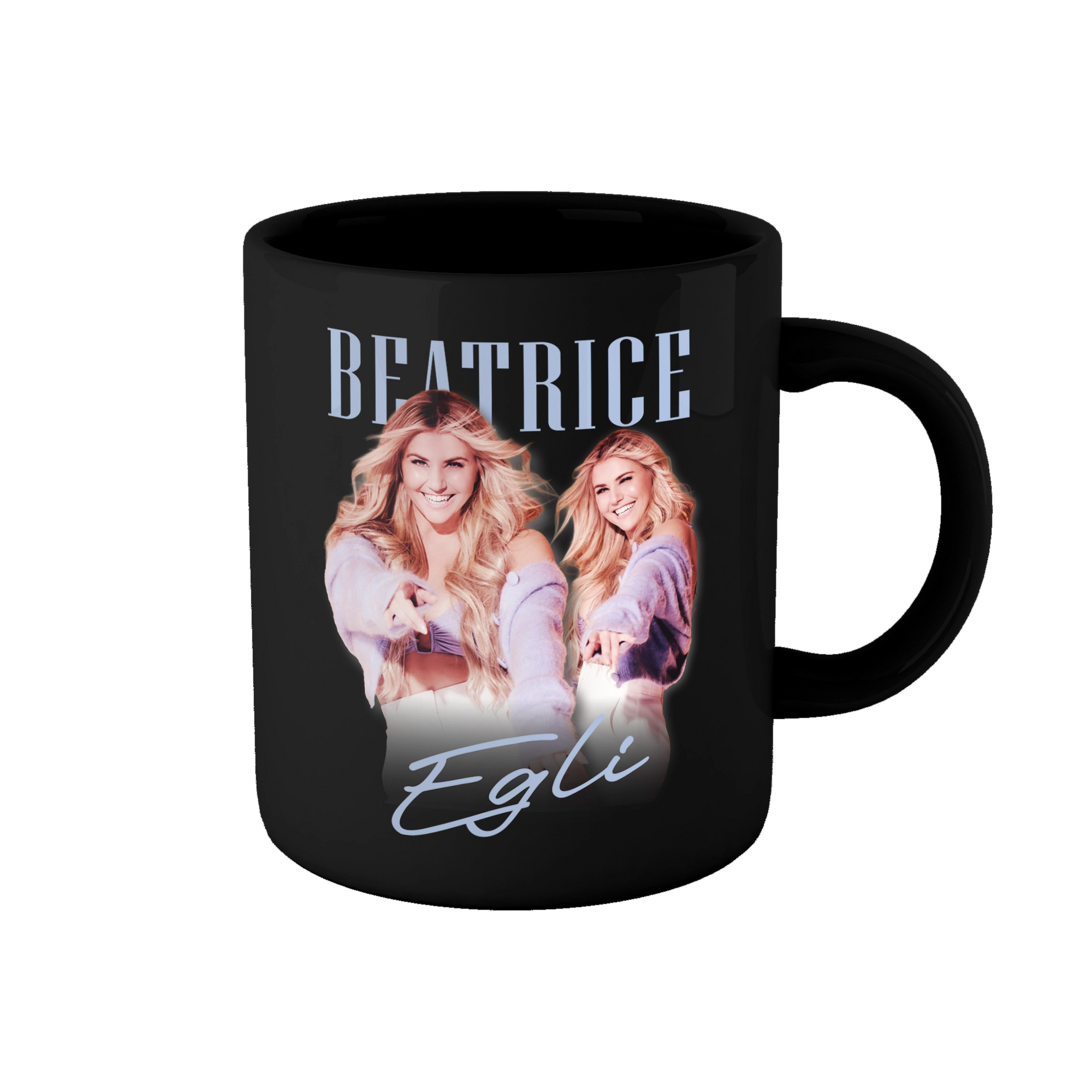 Tasse "Collage I" Schwarz