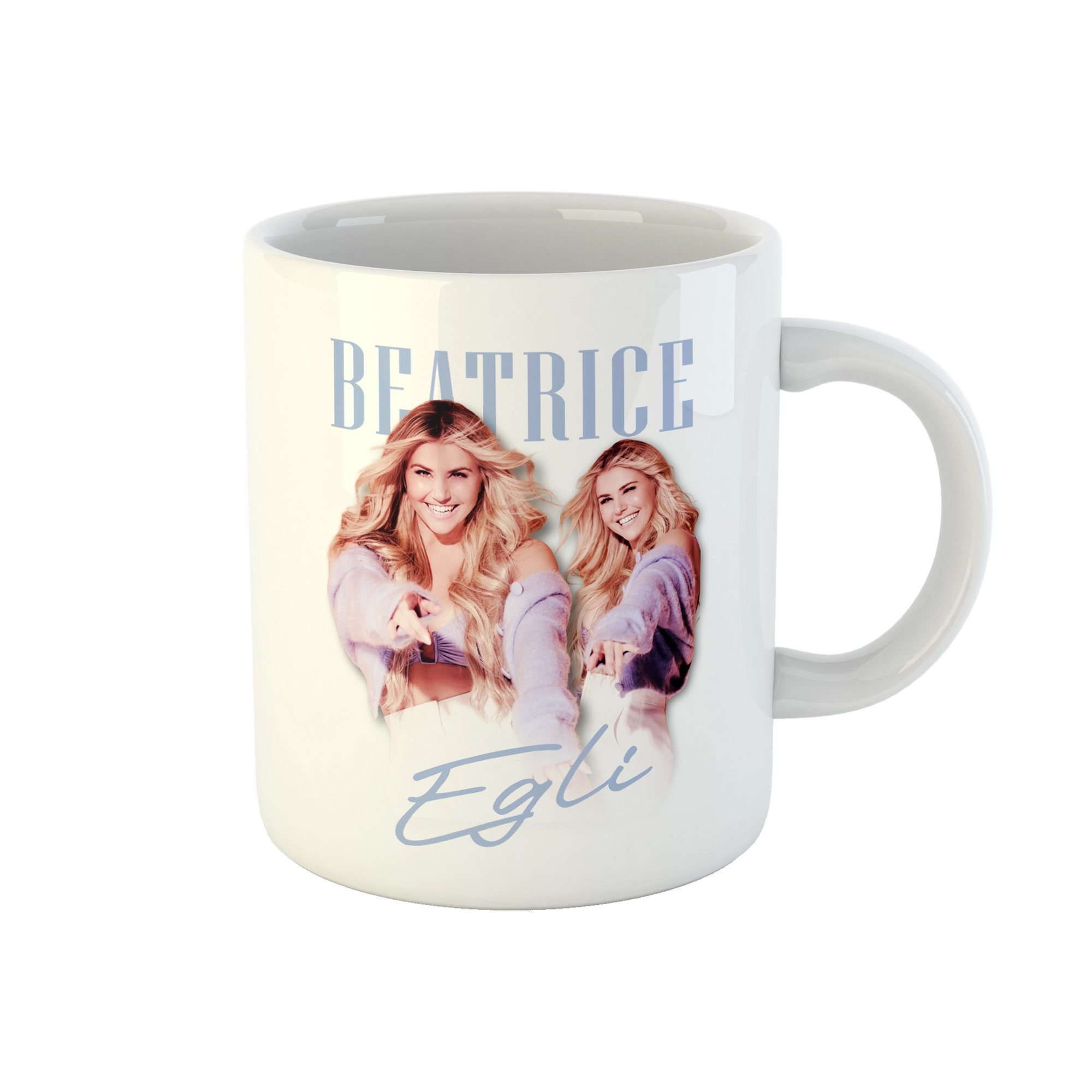 Tasse "Collage I" Weiss