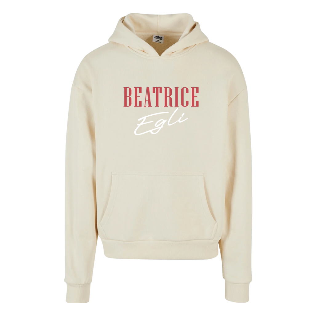 Hoodie "Collage II" Sand