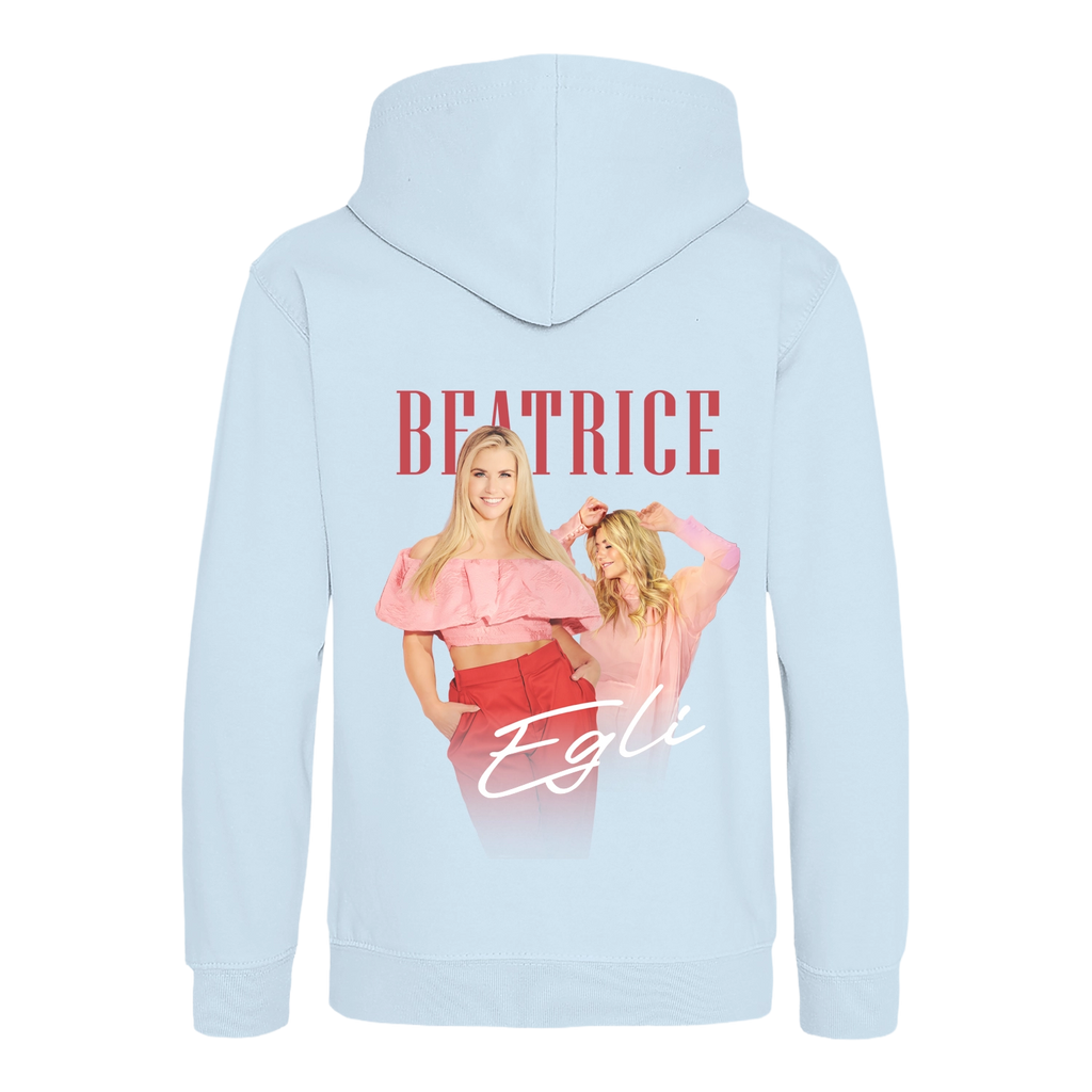 Kids Hoodie "Collage II" Sky Blue