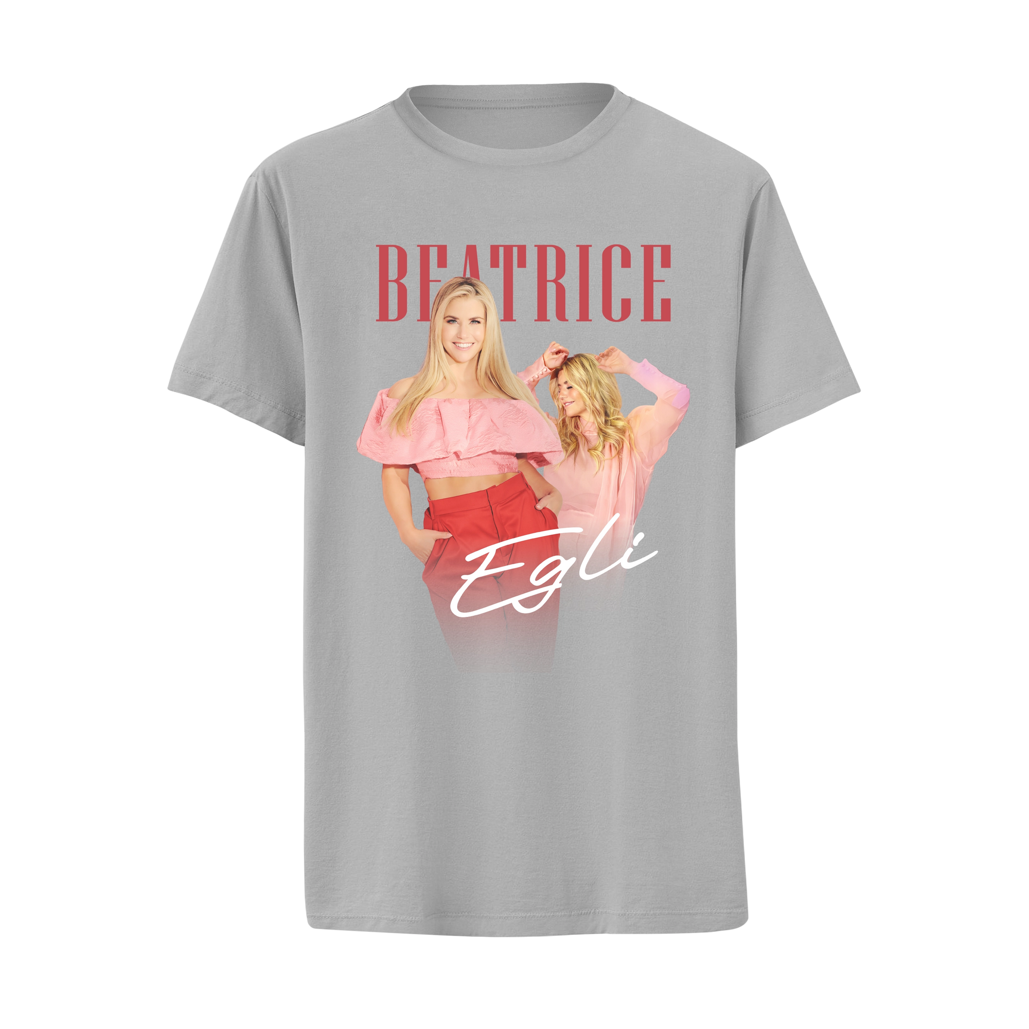 T-Shirt "Collage II" Pacific Grey