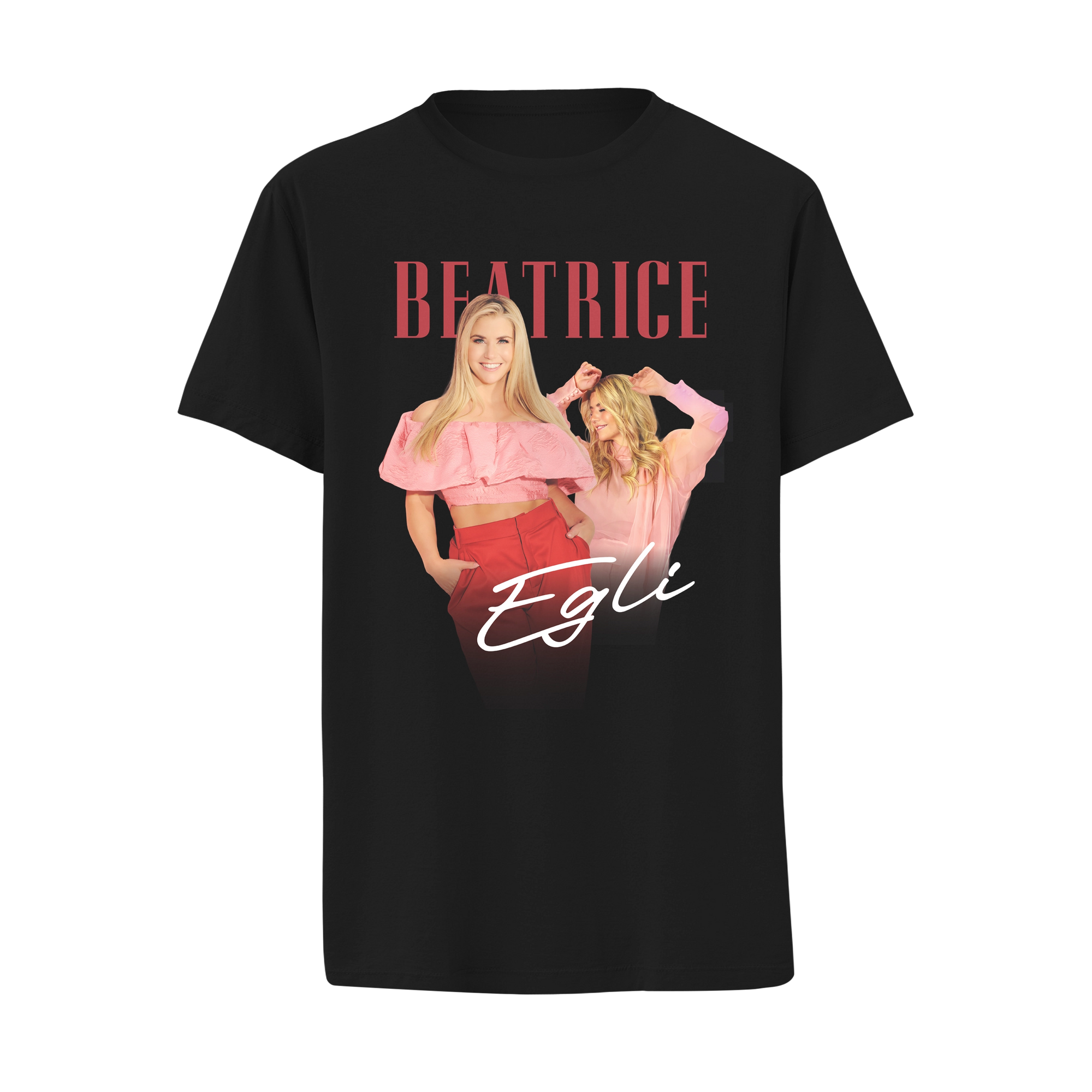 T-Shirt "Collage II" Schwarz