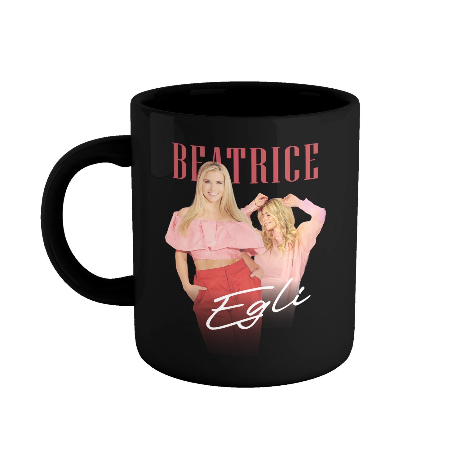 Tasse "Collage II" Schwarz