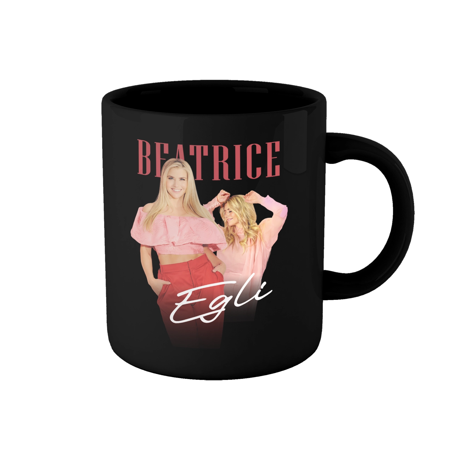 Tasse "Collage II" Schwarz