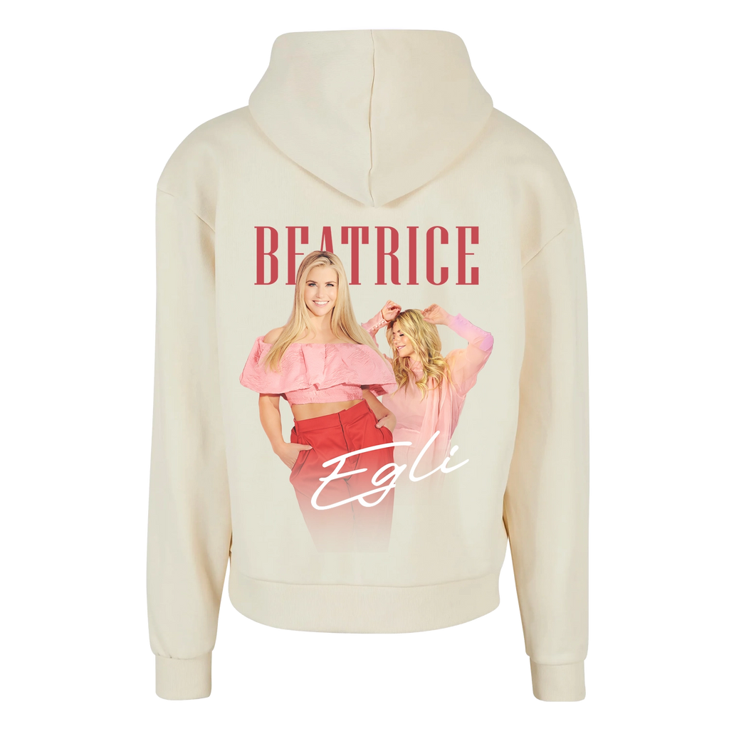 Hoodie "Collage II" Sand