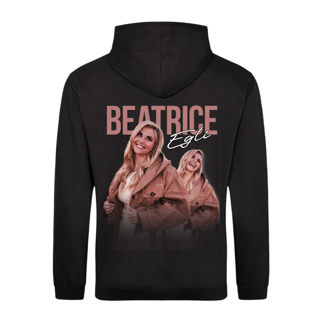 Hoodie "Smile II" Schwarz