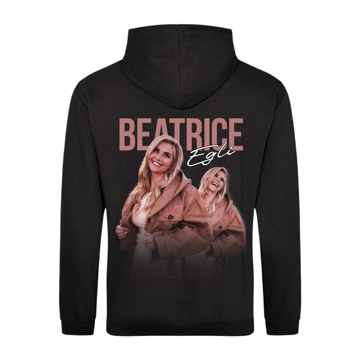 Hoodie "Smile II" Schwarz