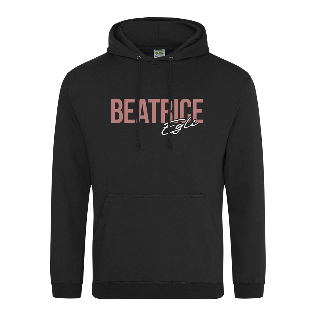 Hoodie "Smile II" Schwarz