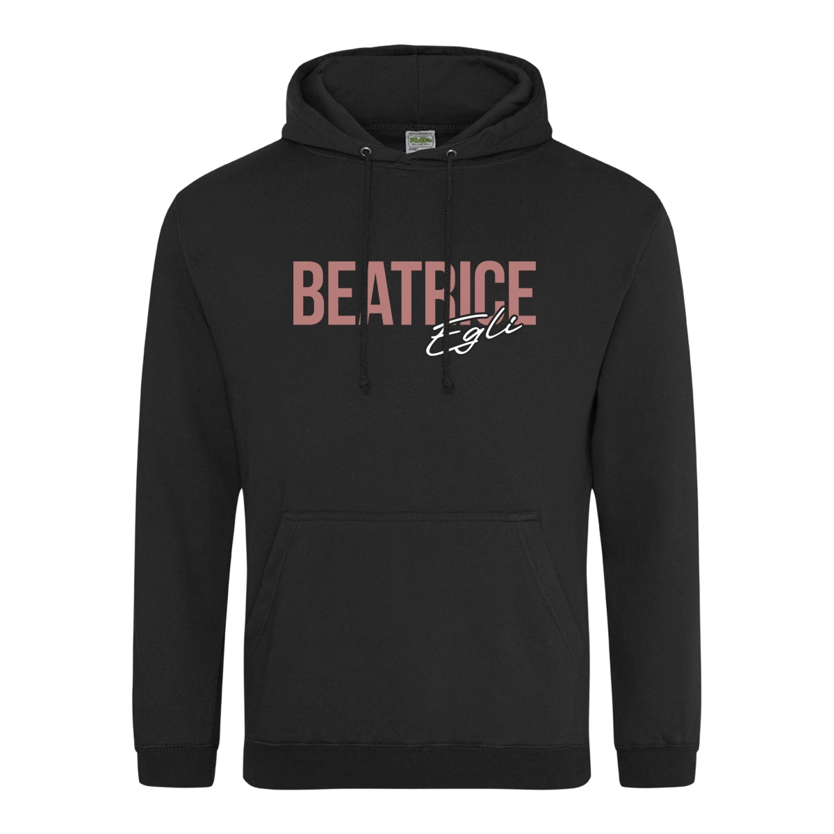 Hoodie "Smile II" Schwarz
