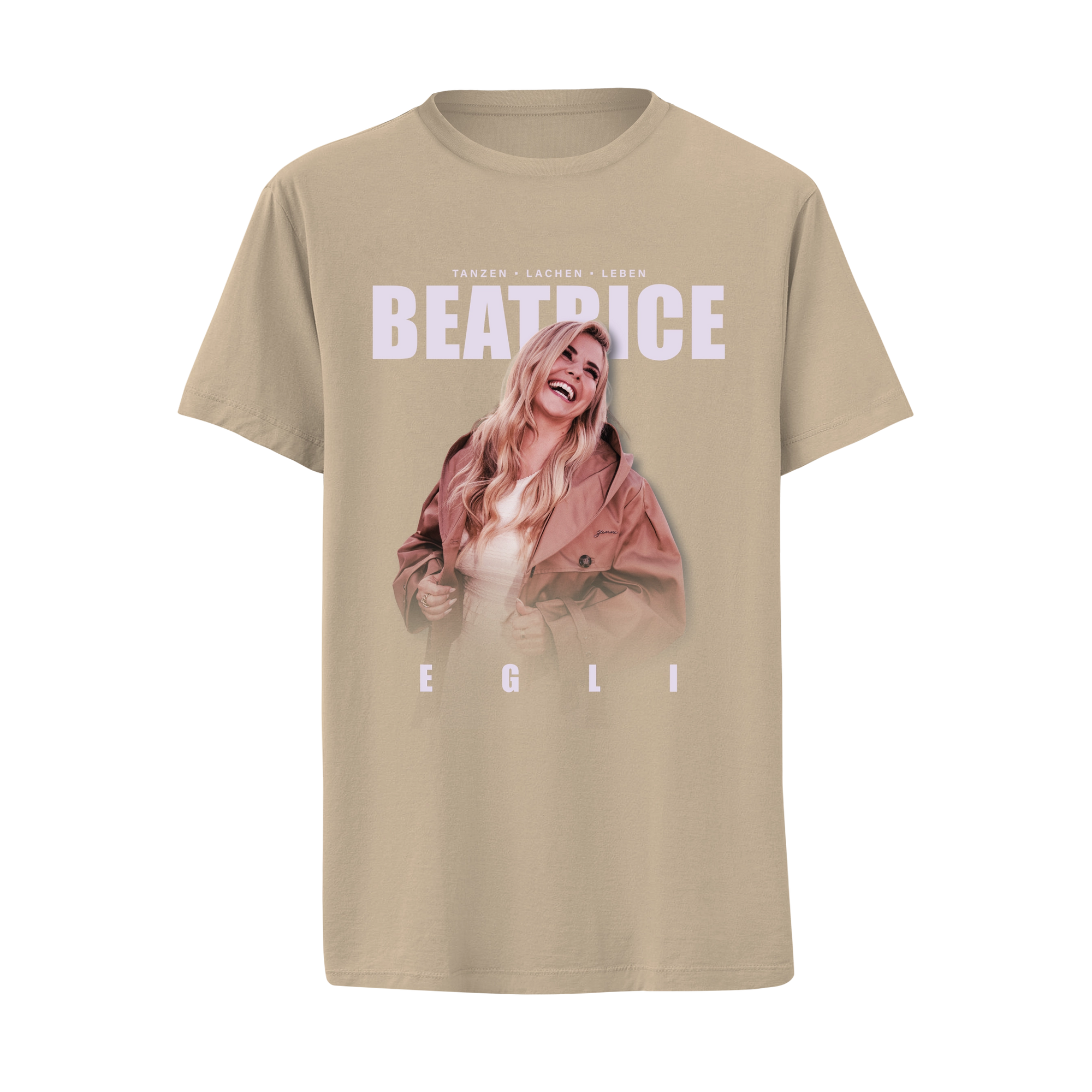 T-Shirt "Smile I" Sand