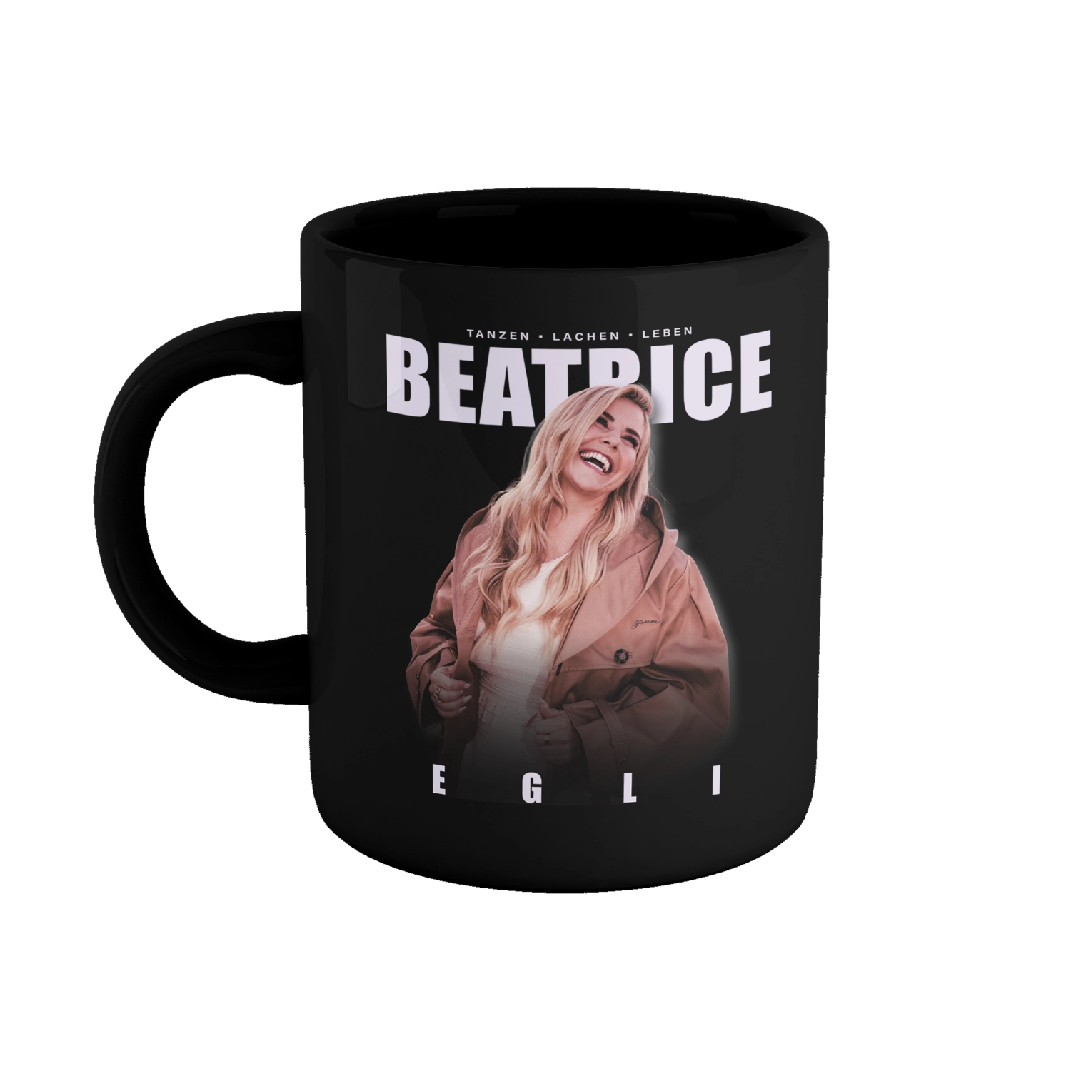 Tasse "Smile I" Schwarz