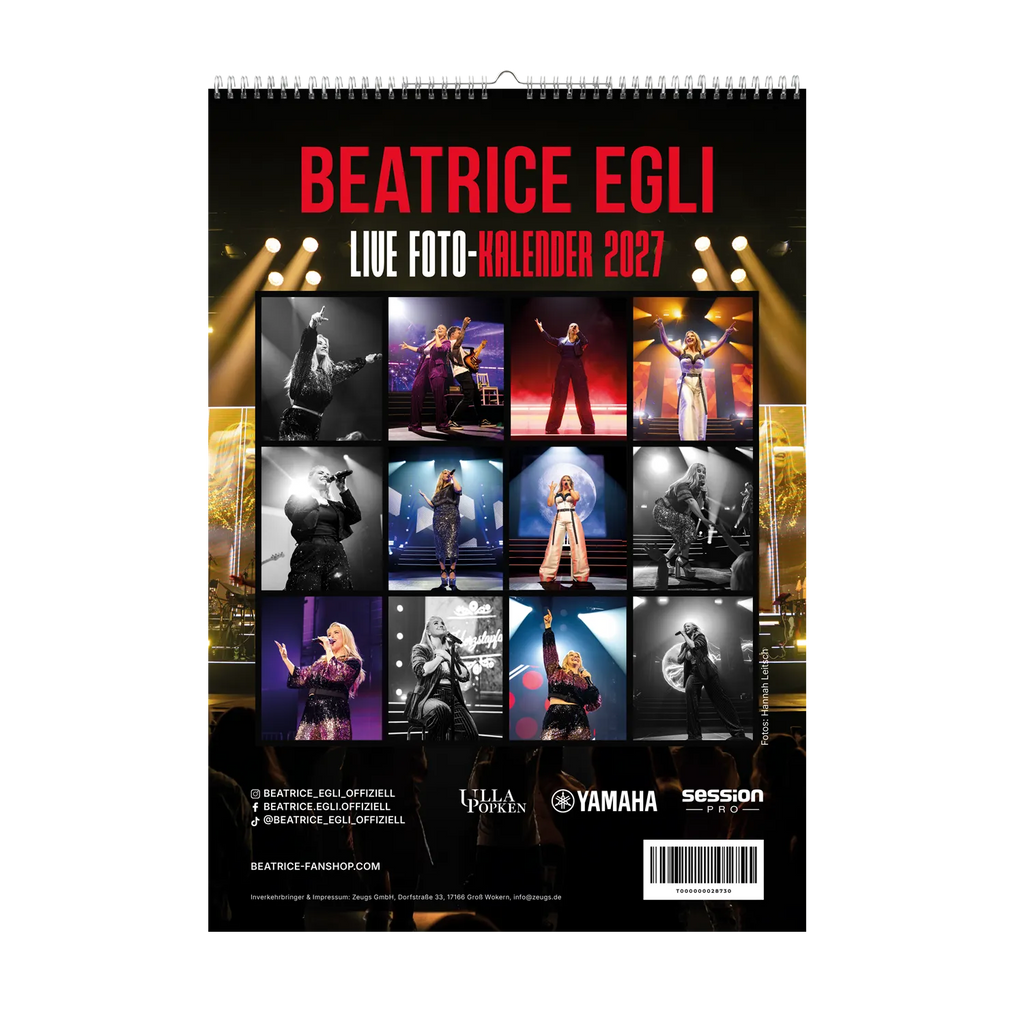 Beatrice LIVE Kalender 2027