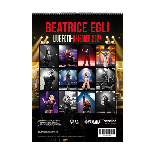 Beatrice LIVE Kalender 2027