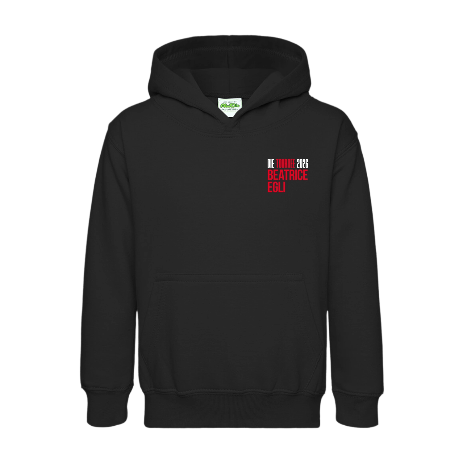 Kids Hoodie "Die Tournee 2026" schwarz