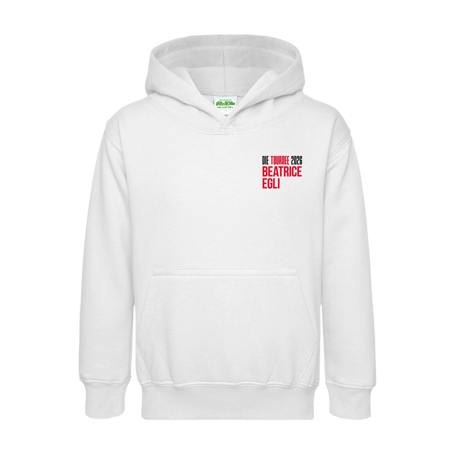 Kids Hoodie "Die Tournee 2026" weiss